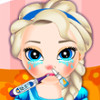 play Baby Elsa Has A Flu