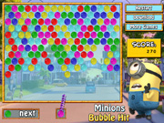 play Minions Bubble Hit