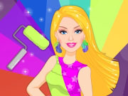 play Barbie Fashion Paint