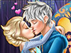 Elsa Kissing Jack Frost