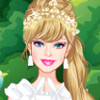 play Barbie White Swan Bride