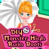 play Diy Monster High Rain Boots