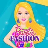 play Barbie Fashion Paint