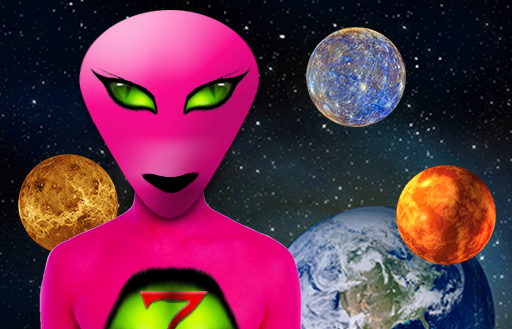 Pink Alien Escape