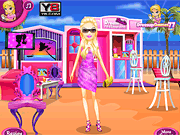 play Barbie At Beach Restaurant