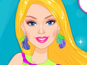 play Barbie Fashion Paint Kissing