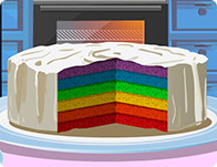 Cake In 6 Colors