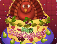 play Tasty Thanksgiving Day Cake 2014