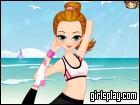 play Yoga On The Beach
