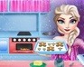 play Elsa Cooking Gingerbread