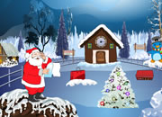 play Clock House Santa Escape