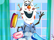 play Messy Frozen Olaf