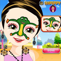 play Thanksgiving Face Painting