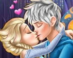 play Elsa Kissing Jack Frost