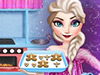 play Elsa Cooking Gingerbread