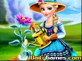 play Elsa Ice Flower