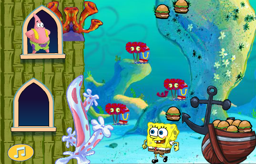 play Spongebob Hamburger Love