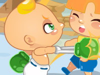 play Angry Baby Run Kissing