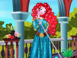 play Princess Merida Palace Cleaning