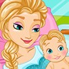 Play Frozen Elsa Gives Birth