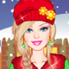 play Barbie Winter Shopping