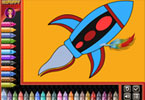 play Coloring Book Space
