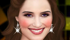 play Dianna Agron Glee Makeover