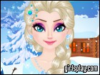 play Elsa Sparkling Eyelashes