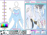 play Fashion Studio Ice Queen Outfit