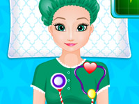 play Elsa Stomach Surgery