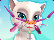 play Talking Angela Nose Doctor Kissing