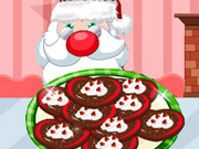 play Santa Cookies Kissing