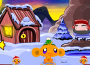 play Monkey Go Happy North Pole