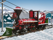 play Santa Steam Train Delivery