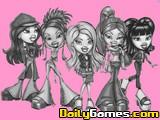 play Bratz Dolls Coloring