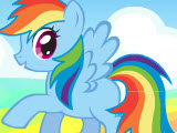 play Rainbow Dash Super Style