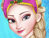 play Princess Elsa Christmas Prep