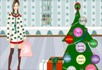 play Christmas Shopping Girl