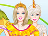 play Barbie'S Unicorn