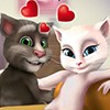 Play Talking Tom And Angela Kissing