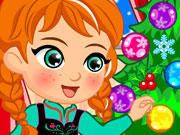 play Princess Anna Christmas Slacking