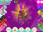 play Barbie Colorful Designs