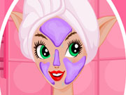 Eva D. Elf Injury Facial Makeup