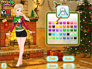 play Elsa'S Ugly Christmas Sweater