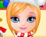 play Baby Barbie Christmas Prep