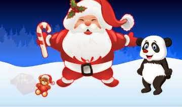 play Panda Christmas Escape