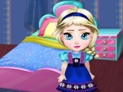 play Baby Elsa Room Decoration