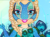 play Frozen Elsa Face And Body Art