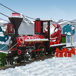 play Santa Steam Train Delivery