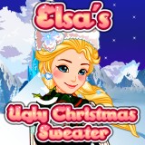 play Elsa'S Ugly Christmas Sweater
